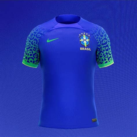 camisa reserva brasil 2022